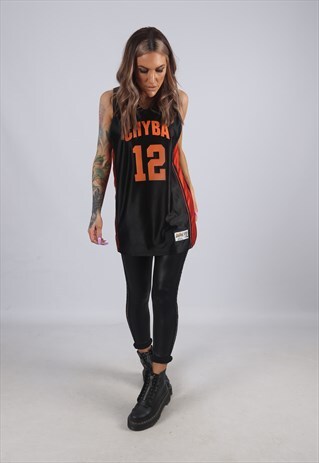 VINTAGE BASKETBALL SPORTS JERSEY VEST TOP REVERSIBLE (4AF)