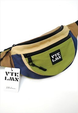 Unisex Festival Bum Bag/Water-Repellent-Stain-Proof/Cotton