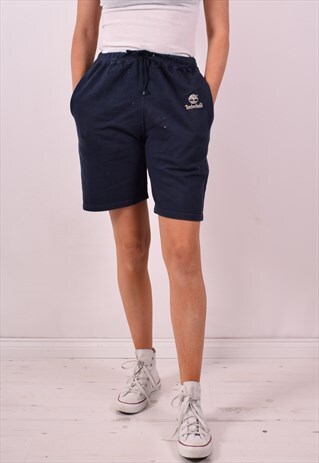 TIMBERLAND WOMENS VINTAGE SHORTS W28 NAVY BLUE 90S