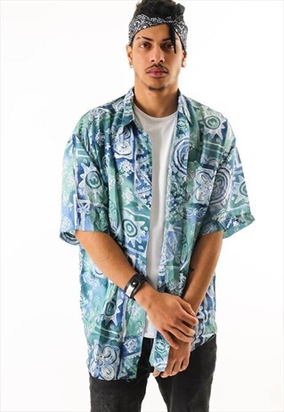 VINTAGE PATTERNED SHIRT PSAW333D