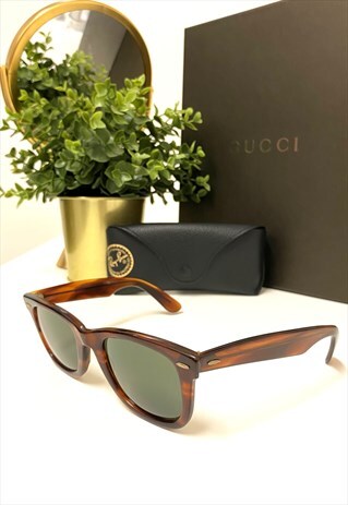 Bausch & Lomb Ray Ban Wayfarer Tortoiseshell Sunglasses 5022