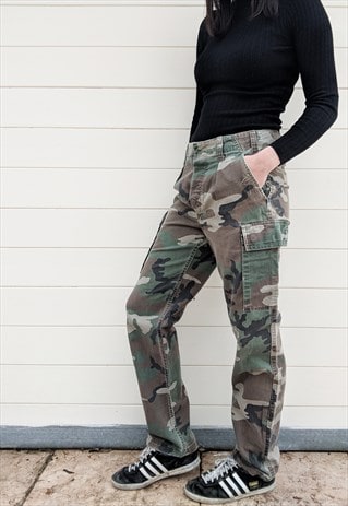 VINTAGE CAMO TROUSERS