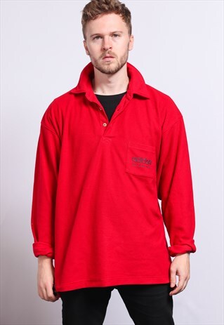 VINTAGE ADIDAS FLEECE TOP