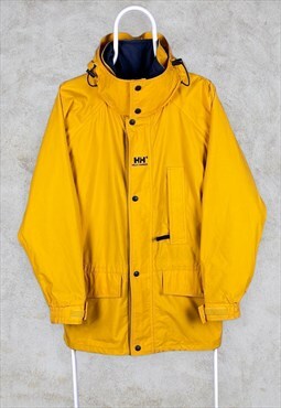 Vintage Yellow Helly Hansen Jacket Hellytech Waterproof 