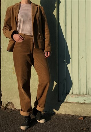 80S CORDUROY TROUSERS