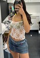 LACE CAMI IN WHITE