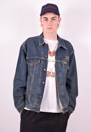 LEVI'S MENS VINTAGE DENIM JACKET MEDIUM BLUE 90S