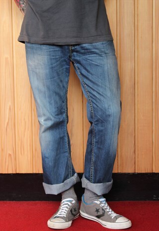 VINTAGE BLUE LEVI'S 512 JEANS