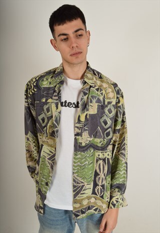 VINTAGE SHIRT FESTIVAL PRINT (2809)
