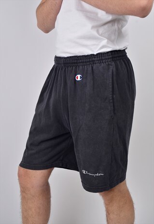 VINTAGE CHAMPION SHORTS IN BLACK 90'S