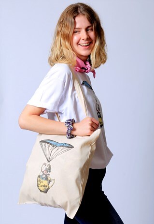 ALICE HOW CURIOUS TOTE BAG