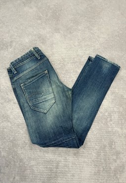 G-Star Raw Jeans Y2K Jeans With Logo Patches W27 x L32