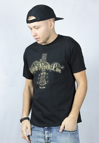 MENS HARD ROCK CAFE ORLANDO LIVE T-SHIRT