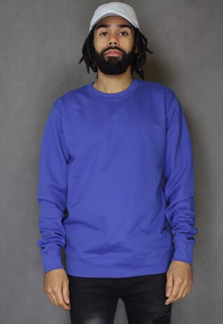 RESTOCK - ROYAL BLUE CLASSIC FIT SWEATSHIRT