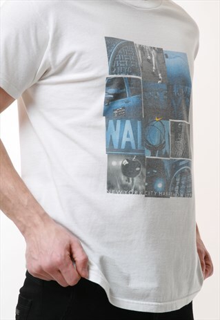 1996 NEW YORK MARATHON GRAPHIC PRINT VINTAGE T-SHIRT 13603