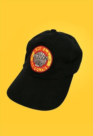 SHELL GASOLINE AVIATION VINTAGE 90'S TRUE HERITAGE HAT