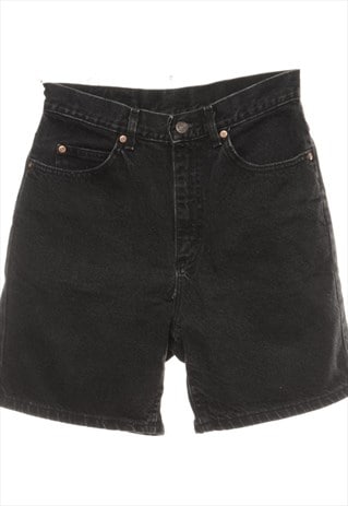 LEE BLACK DENIM SHORTS - W27