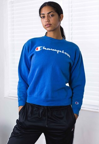 VINTAGE CHAMPION LOGO SWEATSHIRT JUMPER LOGO 90S XL 11.5