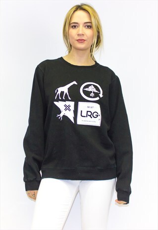 RETRO MONOCHROME CREWNECK SWEATSHIRT