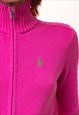 RALPH LAUREN SWEATER Y2K PINK SWEATER KNITTED JUMPER 5262