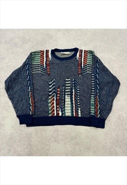 Vintage Knitted Jumper Women's L