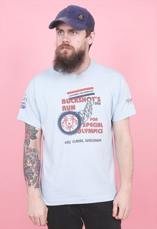 VINTAGE 1986 USA T-SHIRT /R6160