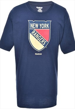 Reebok New York Rangers Printed T-shirt - XL