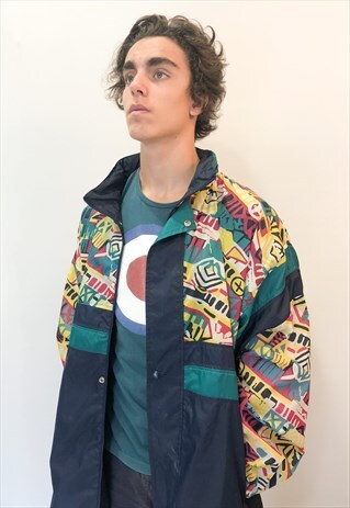 VINTAGE RAINCOAT IN BLUE