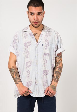 VINTAGE 80S HAWAIIAN SHIRT / S1793