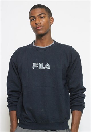 VINTAGE FILA LOGO SWEATSHIRT