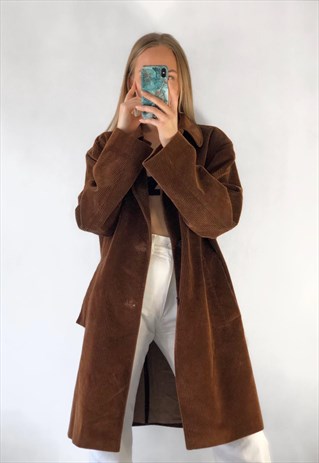 brown tommy hilfiger coat