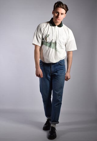 DEADSTOCK VINTAGE GOLFING POLO SHIRT