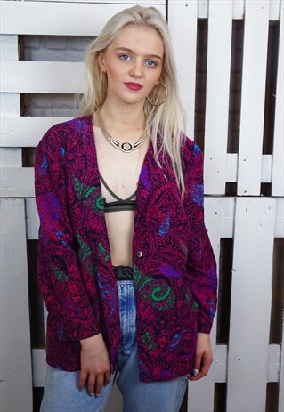PAISLEY VINTAGE LONG SLEEVED BLOUSE