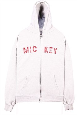 Vintage 90's Walt Disney World Hoodie Hooded Zip Up Printed