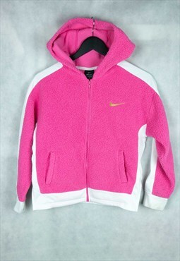 Vintage Nike Women zip Fleece hoodie