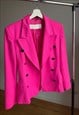 NEON HOT PINK ESCADA BLAZER