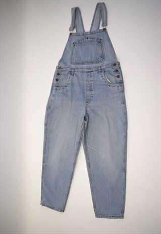 VINTAGE 90S LIGHT DENIM DUNGAREES