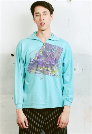 VINTAGE 80S GRAPHIC PRINT SWEATSHIRT