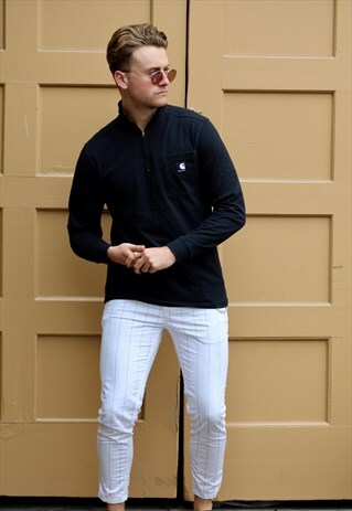 CARHARRT USA 90S 1/4 ZIP LIGHTWEIGHT SWEAT SAN FRAN