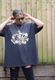 VINTAGE 1991 DATED LOONEY TUNES T SHIRT IN BLACK