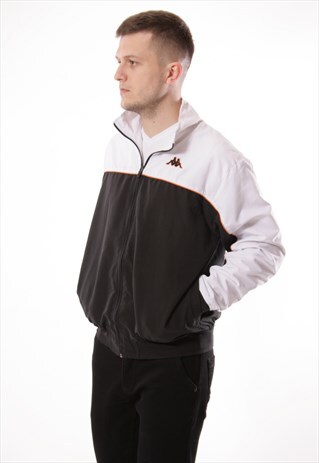 VINTAGE VTG RARE KAPPA TRACK JACKET LOGO OVERSIZED 12944