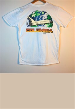 Space Shuttle Columbia rocket nasa Vintage Tshirt