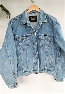 Vintage 90's Oversized Fit Wrangler Denim Jacket