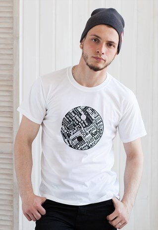 YIN YANG DRUM AND BASS T SHIRT & STREETWEAR TEE TOP DUBSTEP