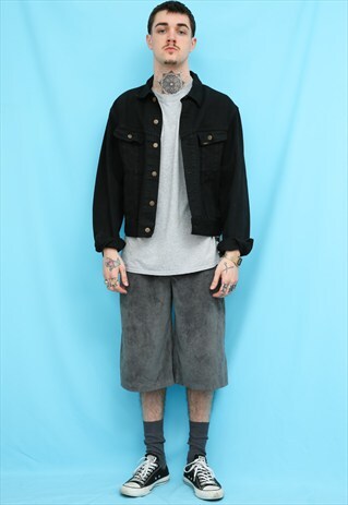 VINTAGE LEE BLACK DENIM JACKET