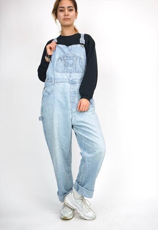 VINTAGE 90'S DENIM DUNGAREES
