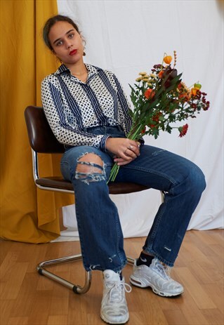 VINTAGE SHIRT WITH PATTERNS