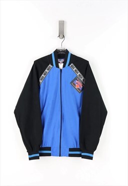 NBA Knicks Vintage Light Jacket  in Blue  - L