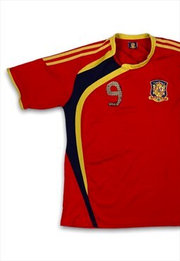 Spain Fernando Torres 2000s Football Home Kit Top (M)