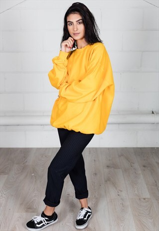 VINTAGE GILDAN ULTRA COTTON PLAIN UNISEX SWEATSHIRT